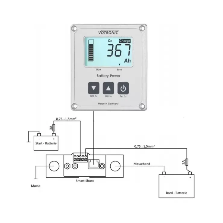 Discount Votronic Contrôleur de batterie S 100 A