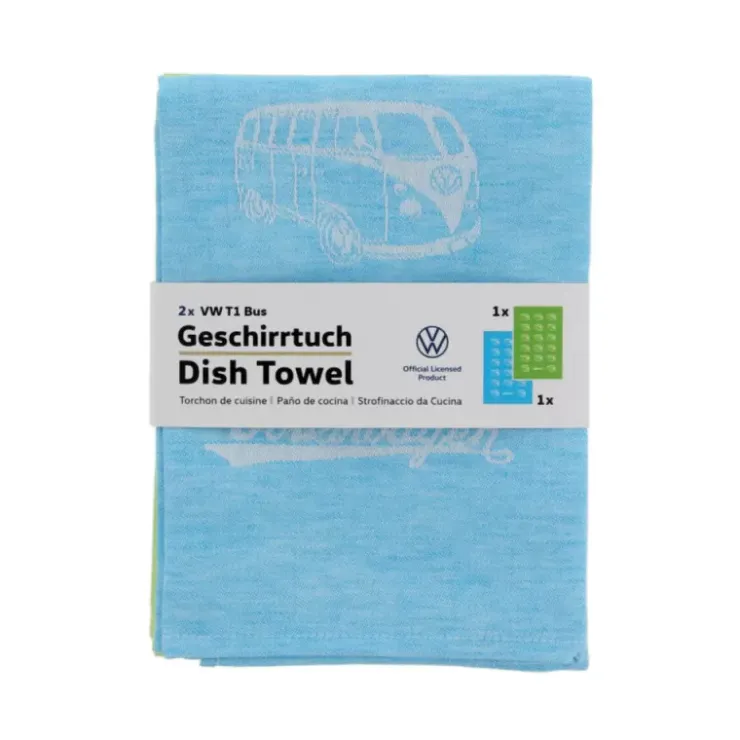 Discount VW COLLECTION by BRISA VW COLLECTION Set de 2 torchons de cuisine