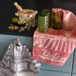 Discount VW COLLECTION by BRISA VW COLLECTION Set de 2 torchons de cuisine