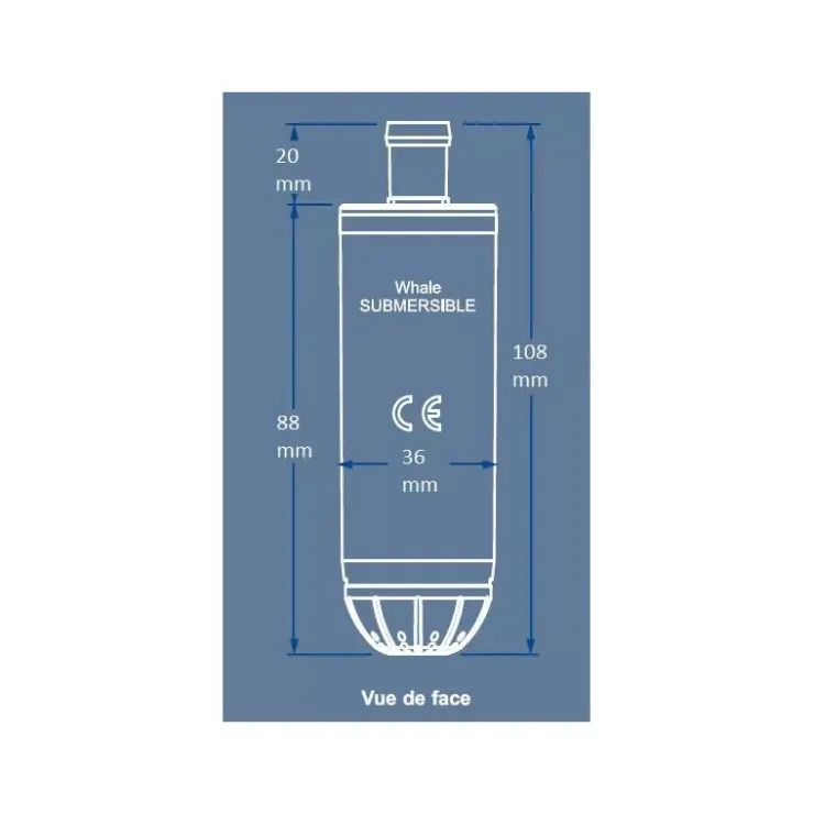 New Whale Pompe immergée 12V