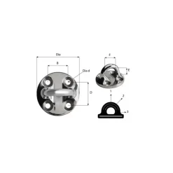 Outlet Wichard Cadène ronde inox