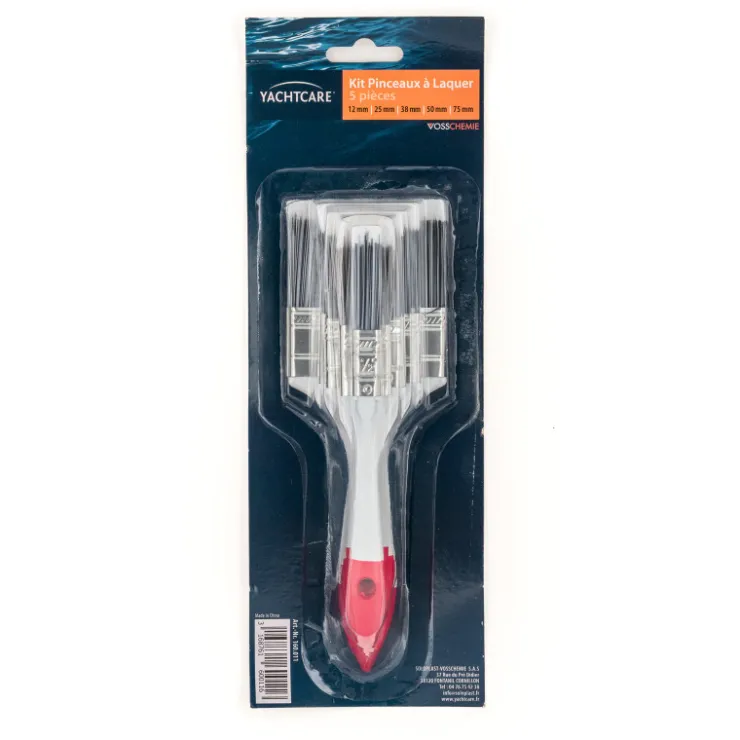 Sale Yachtcare Kit pinceaux à laquer | 5 ou 10 pièces