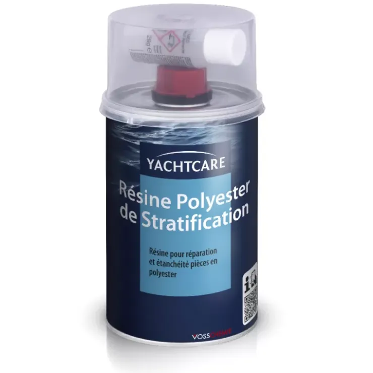 Clearance Yachtcare Résine polyester de stratification avec durcisseur