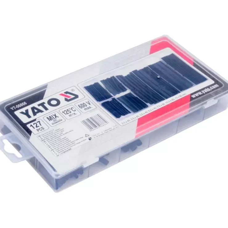 Clearance YATO Kit 127 gaines thermorétractable 2:1