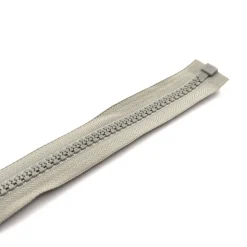 Discount YKK Fermeture injectée 9 mm chaine 10 mm gris