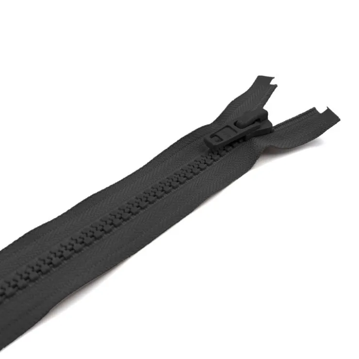 New YKK Fermeture injectée 9 mm chaine 10 mm Noir