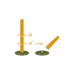 Best Zwaardvis Pied de table Quick Release 675 mm