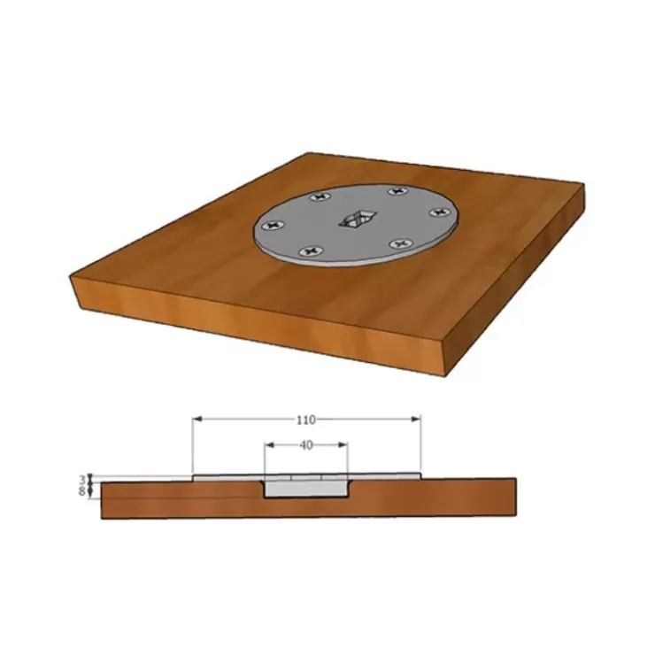 Discount Zwaardvis Platine basse Quick Release